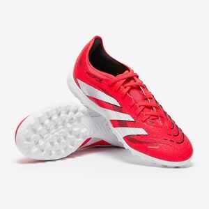 Adidas Predator Red and White Cleats